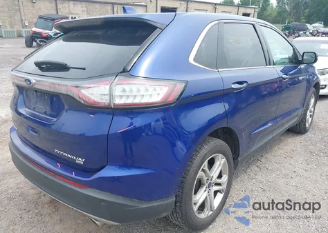 2015 Ford Edge Titanium from USA, damaged, VIN 2FMTK4K84FBB31081